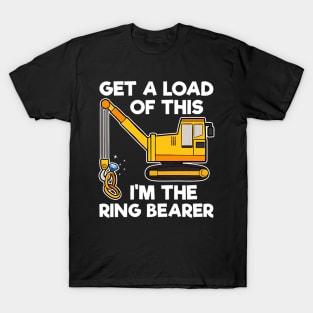 Get A Load Of This I'm The Ring Bearer Wedding Gift Idea T-Shirt